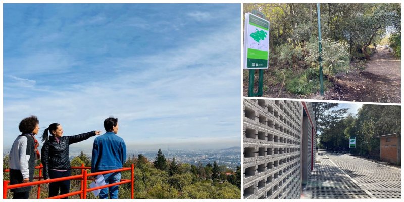 Claudia Sheinbaum inaugura parque ecológico 